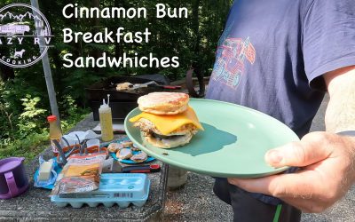 Cinnamon Bun Breakfast Sandwich