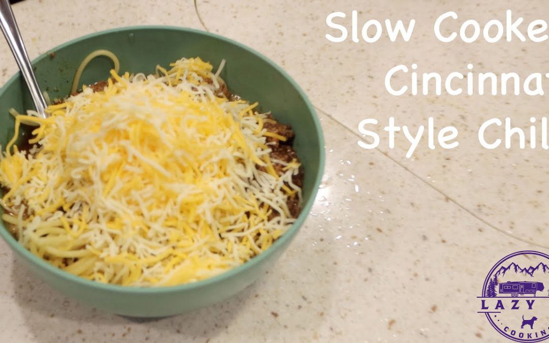 Slow Cooked Cincinnati Style Chili